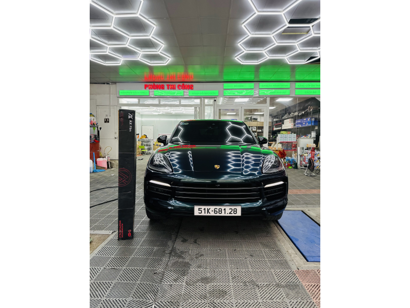 Thông tin bảo hành Phim wrap đổi màu Qianshancui xe Porsche Cayenne